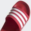 imageadidas Mens Adilette Shower SlidesScarletWhiteScarlet