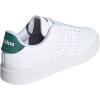 imageadidas Mens Advantage 20 SneakerWhiteBlackCollegiate Green