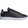 imageadidas Mens Advantage Tennis SneakersBlackBlackGrey