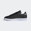 imageadidas Mens Advantage Tennis SneakersBlackBlackGrey