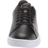 imageadidas Mens Advantage Tennis SneakersBlackBlackWhite