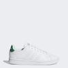 imageadidas Mens Advantage Tennis SneakersFootwear WhiteFootwear WhiteGreen