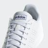 imageadidas Mens Advantage Tennis SneakersWhiteWhiteDark Blue
