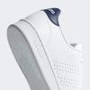 imageadidas Mens Advantage Tennis SneakersWhiteWhiteDark Blue