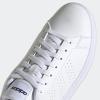 imageadidas Mens Advantage Tennis SneakersWhiteWhiteInk