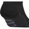 imageadidas Mens All Day Training No Show Socks Engineered for Sport Performance with Targeted Cushioning for Running 3PairBlackOnix GreyNight Grey