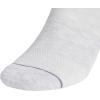imageadidas Mens All Day Training No Show Socks Engineered for Sport Performance with Targeted Cushioning for Running 3PairCool Light HeatherOnix GreyGrey
