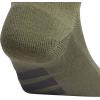imageadidas Mens All Day Training No Show Socks Engineered for Sport Performance with Targeted Cushioning for Running 3PairOlive Strata GreenWonder Alumina GreyOnix Grey