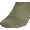 imageadidas Mens All Day Training No Show Socks Engineered for Sport Performance with Targeted Cushioning for Running 3PairOlive Strata GreenWonder Alumina GreyOnix Grey