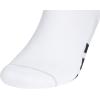 imageadidas Mens All Day Training No Show Socks Engineered for Sport Performance with Targeted Cushioning for Running 3PairWhiteBlackClear Onix Grey