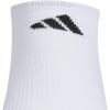 imageadidas Mens All Day Training No Show Socks Engineered for Sport Performance with Targeted Cushioning for Running 3PairWhiteSemi Court GreenDark Blue