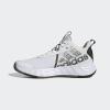 imageadidas Mens Aw Bball Soccer UnisexWhiteBlackGrey