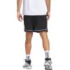 imageadidas Mens Badge of Sport Basketball ShortsBlackWhite