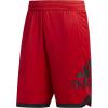 imageadidas Mens Badge of Sport Basketball ShortsSCARLE