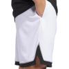 imageadidas Mens Badge of Sport Basketball ShortsWhiteBlack