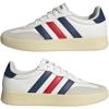 imageadidas Mens Barreda SneakerOff WhiteDark BlueBetter Scarlet
