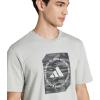 imageadidas Mens Camouflage Shape Graphic TShirtWonder Silver