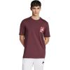 imageadidas Mens Camouflage Woven Graphic TShirtAurora Ruby