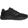 imageadidas Mens Cloudfoam Comfy SneakerBlackBlackIron Metallic