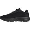 imageadidas Mens Cloudfoam Comfy SneakerBlackBlackIron Metallic