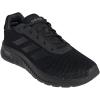 imageadidas Mens Cloudfoam Comfy SneakerBlackBlackIron Metallic