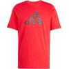 imageadidas Mens Codes Animal Graphic TShirtBetter Scarlet