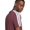 imageadidas Mens Codes Collegiate Linear Graphic TShirtAurora Ruby