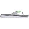 imageadidas Mens Comfort Flip FlopGreyGreen SparkWhite