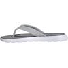 imageadidas Mens Comfort Flip FlopGreyGreen SparkWhite