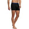 imageadidas Mens Core Stretch Cotton Boxer Brief Underwear 4PackBlackCollegiate Royal BlueOnix Grey