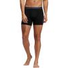 imageadidas Mens Core Stretch Cotton Boxer Brief Underwear 4PackBlackOnix GreyGrey
