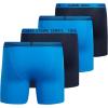 imageadidas Mens Core Stretch Cotton Boxer Brief Underwear 4PackBlue RushLegend Ink Blue