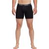 imageadidas Mens Core Stretch Cotton Boxer Brief Underwear 4PackHazy Emerald GreenHazy GreenBlack