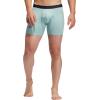 imageadidas Mens Core Stretch Cotton Boxer Brief Underwear 4PackHazy Emerald GreenHazy GreenBlack