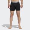 imageadidas Mens Core Stretch Cotton Boxer Brief Underwear 4PackNight Marine BlueCrew BlueBlack