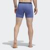 imageadidas Mens Core Stretch Cotton Boxer Brief Underwear 4PackNight Marine BlueCrew BlueBlack