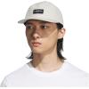 imageadidas Mens Court Slight Pre Curve Brim Relaxed Crown Strapback Retro Style HatWonder Alumina GreyBlack