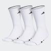 imageadidas Mens Cushioned Crew Socks 3PairWhiteBlackClear Onix Grey