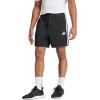 imageadidas Mens Essentials 3Stripes Chelsea 7inch ShortsBlackWhite