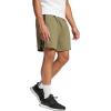 imageadidas Mens Essentials 3Stripes Chelsea 7inch ShortsOlive StrataBlack