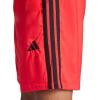imageadidas Mens Essentials 3Stripes Chelsea 7inch ShortsPure RubyBlack