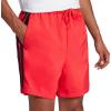imageadidas Mens Essentials 3Stripes Chelsea 7inch ShortsPure RubyBlack