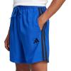 imageadidas Mens Essentials 3Stripes Chelsea 7inch ShortsTeam Royal BlueBlack