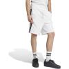 imageadidas Mens Essentials 3Stripes Fleece 9inch ShortsWhiteBlack