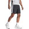 imageadidas Mens Essentials 3Stripes French Terry 7Inch ShortsBlackWhite