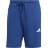 imageadidas Mens Essentials 3Stripes French Terry 7Inch ShortsDark BlueWhite