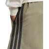 imageadidas Mens Essentials 3Stripes French Terry 7Inch ShortsOlive StrataBlack