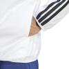 imageadidas Mens Essentials 3Stripes WindbreakerWhiteBlack