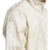 imageadidas Mens Essentials All Over Printed Woven JacketOff WhiteAlumina