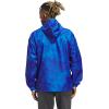imageadidas Mens Essentials All Over Printed Woven JacketTeam Royal BlueTrue Blue